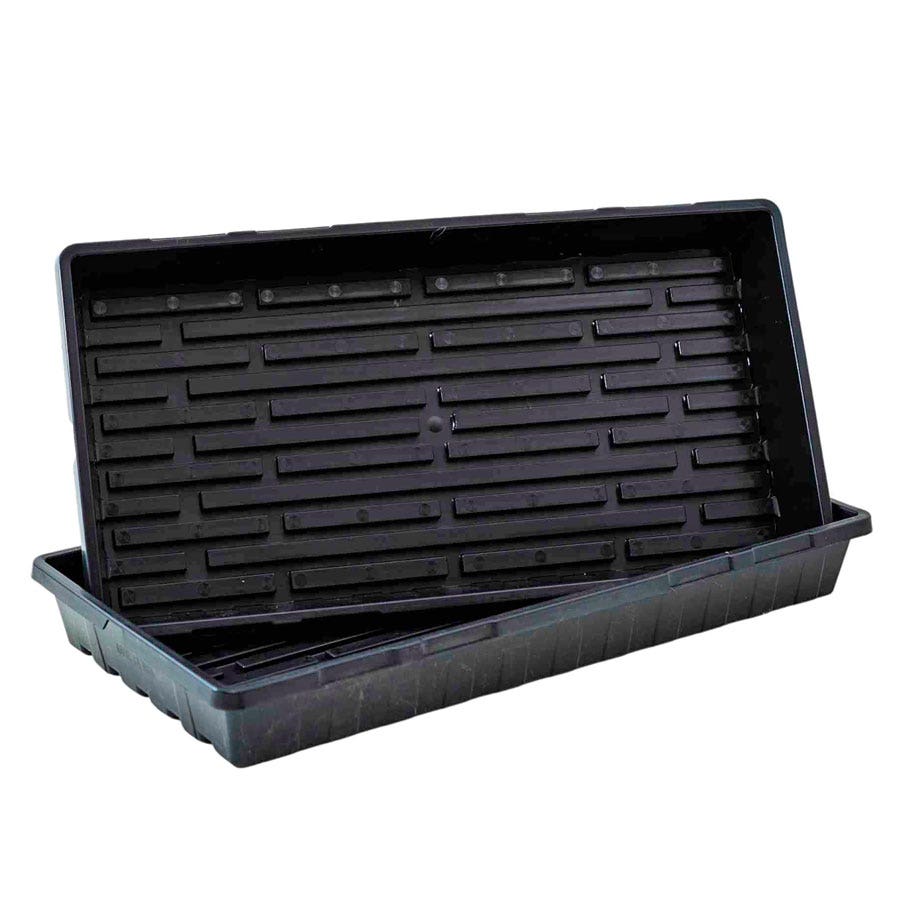 Bootstrap Farmer Seed Starting Bottom Watering Tray (Solid, Black)