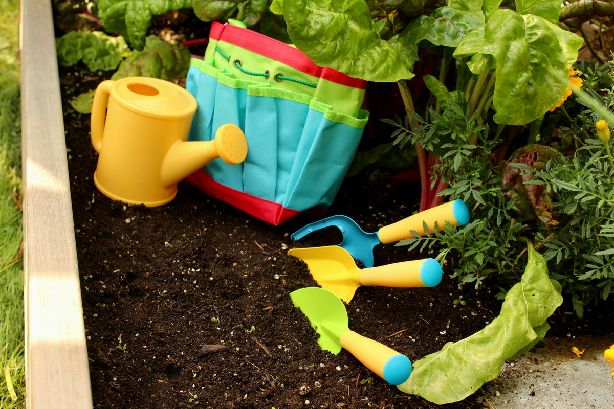 Seeding Square Kids Gardening Tool Set