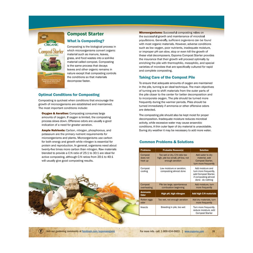 Espoma Organic® Compost Starter