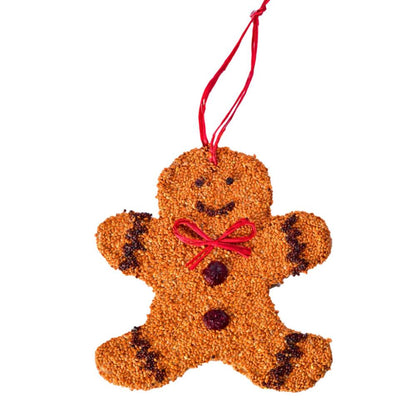 Gingerbread Cookie Bird Seed Treat