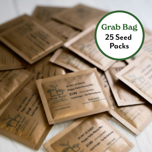 Park Seed Flower, Vegetable & Herb Seed Grab Bag - 25 Seed Packets