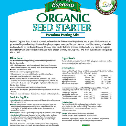 Espoma Organic® Seed Starter Mix