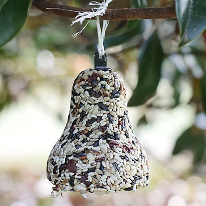 Christmas Fruit & Nut Bird Seed Bell