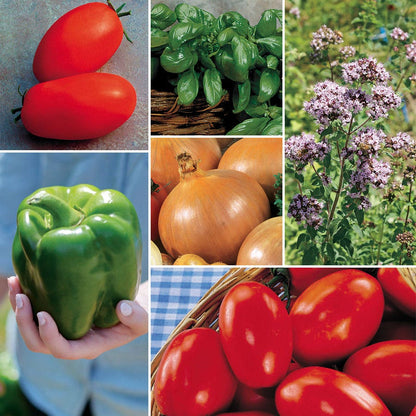 Ultimate Park Seed Veggie Pizza Garden Seed Bundle
