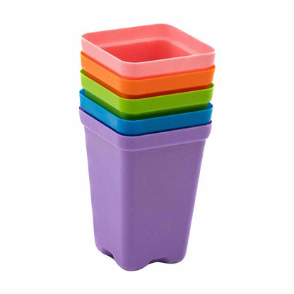 Bootstrap Farmer 2.5 inch Seed Starter Pots (Multicolor, 80 Count)