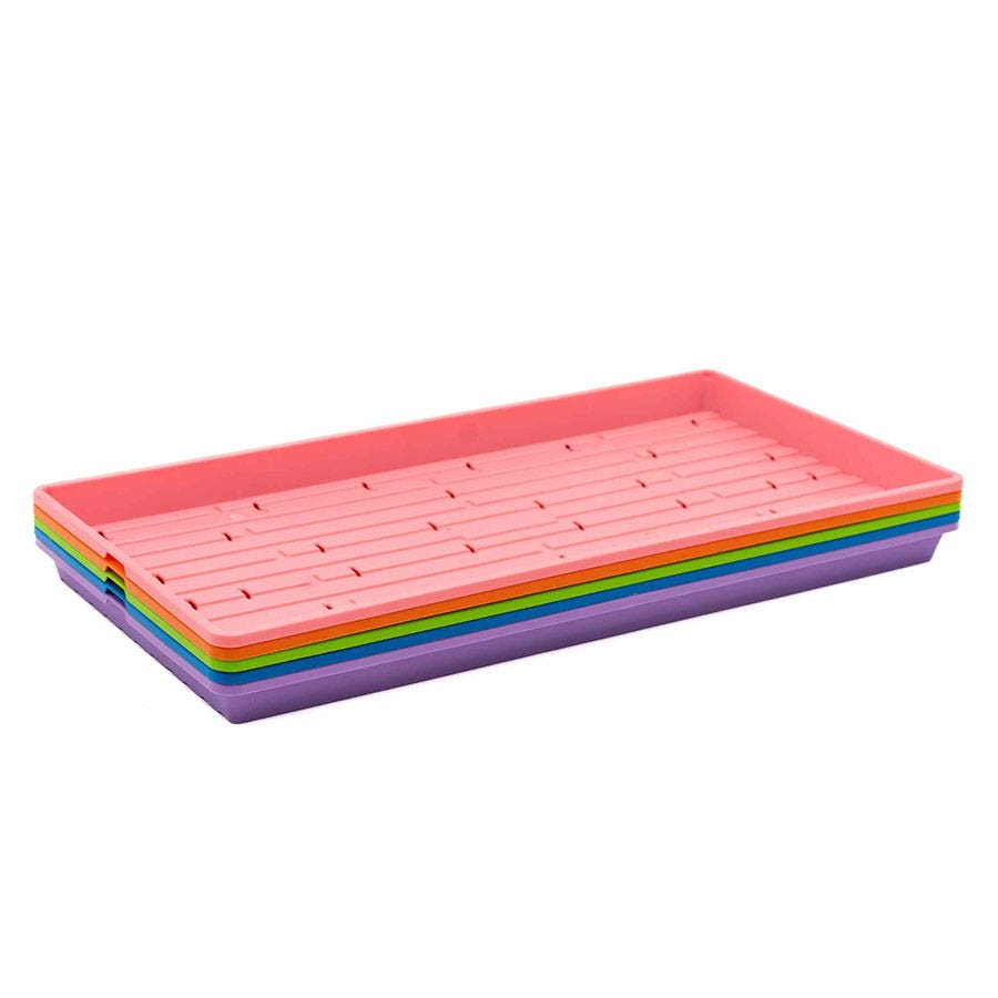 Bootstrap Farmer Microgreen Drainage Trays (Perforated, Multicolor)