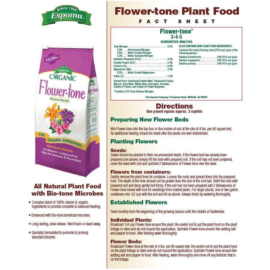 Espoma Organic® Flower-tone® Blossom Booster