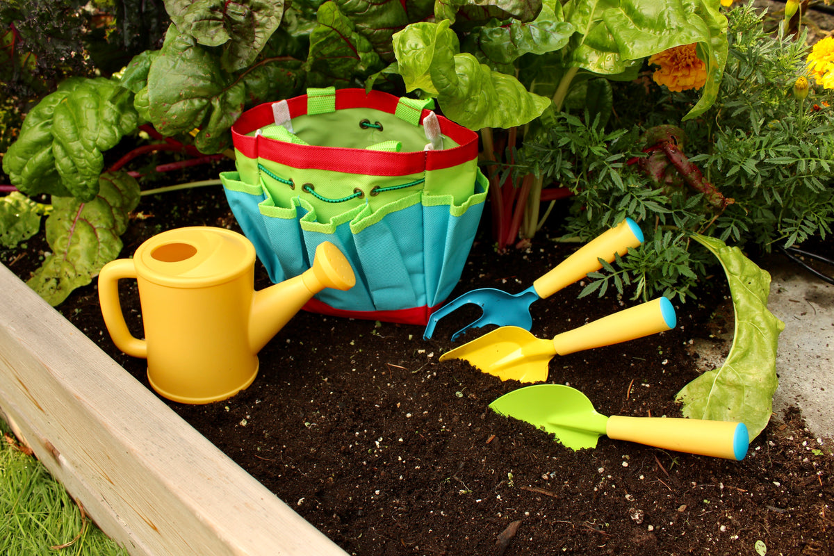 Seeding Square Kids Gardening Tool Set