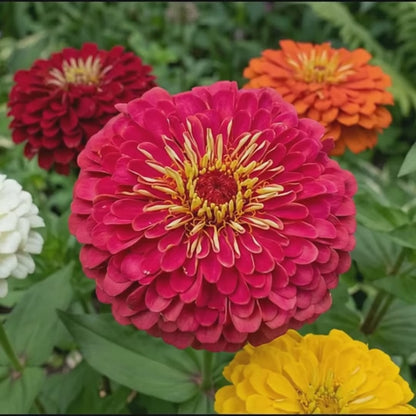 Park's Picks Carmine Rose Zinnia Seeds